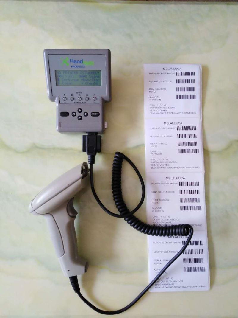 打印出口外箱標(biāo)簽，流水號(hào)標(biāo)簽，A級(jí)條形碼